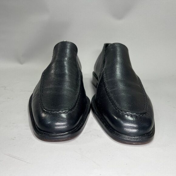 Cole Haan Loafers Men\'s Size 9.5 Black Leather Apron‎ Toe Slip On Dress Shoes main image 7